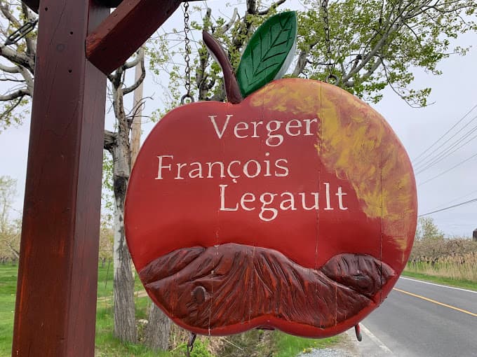 L'entrée du Verger François Legault